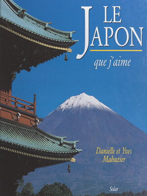 cover image of Le Japon que j'aime